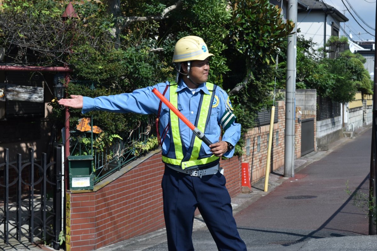 イベント警備の様子